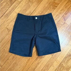 Bonobos Dark Blue Flat Front Shorts